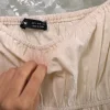 Schulterfreies langes Kleid