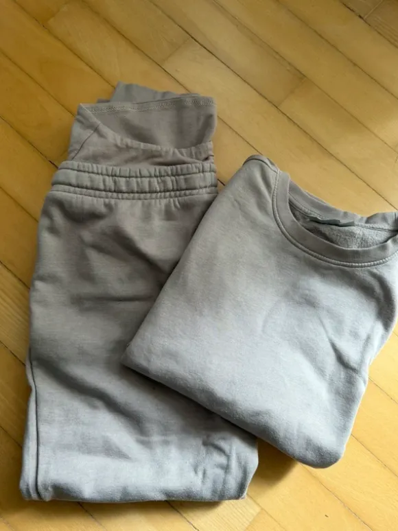 Schwangerschafs-Set bequem Longewear Gr. S Umstandskleidung Pulli, Jogginghose