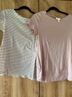 Schwangerschafts T-Shirts gerippt Gr.L H&M