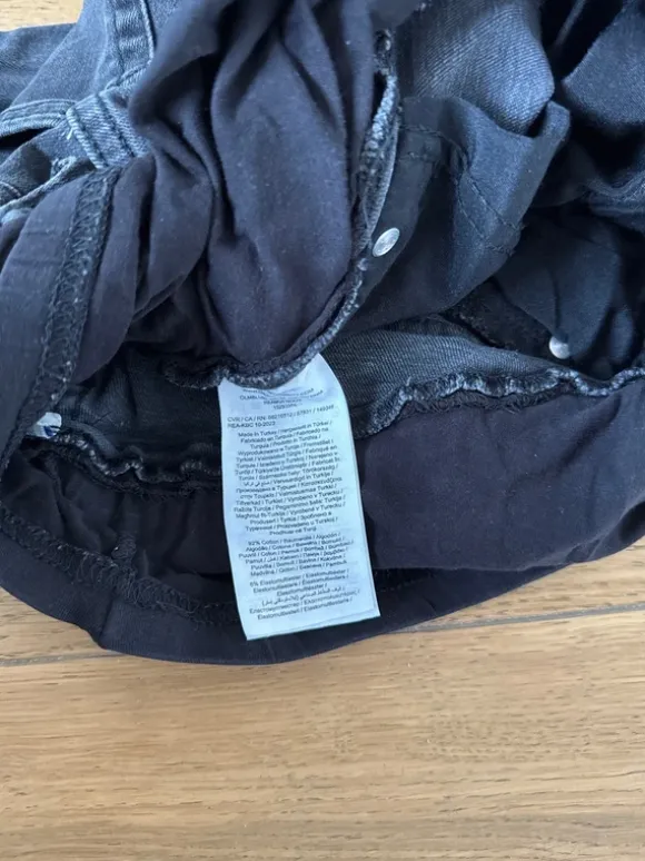 Schwangerschaftsjeans schwarz