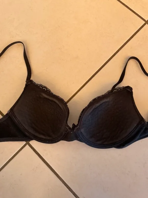Schwarz BH mit spitze, Anna Field, Größe 70A