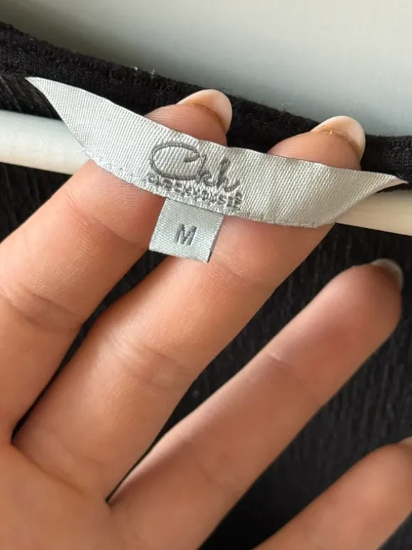 Schwarz Weiß gestreifter Jumpsuit C&A M
