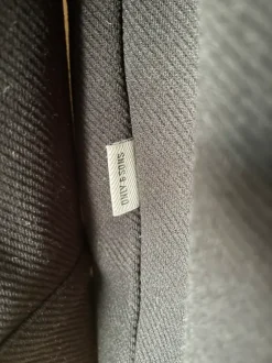 Schwarze Übergangsjacke mit Knopfleiste von Only & Sons