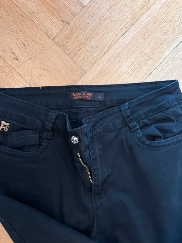 Schwarze Jeans