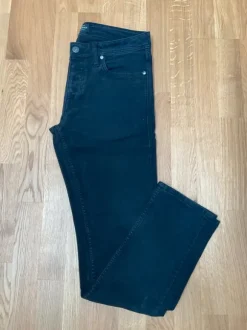 schwarze Jeans v. Jack&Jones - Slim Fit / Tim -