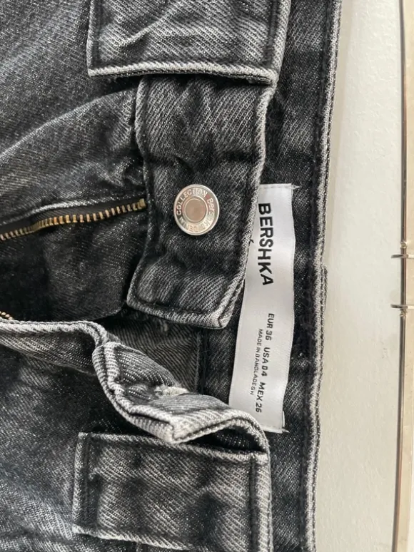 Schwarze Jeans von Bershka