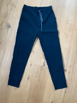 Schwarze Lounge Hose