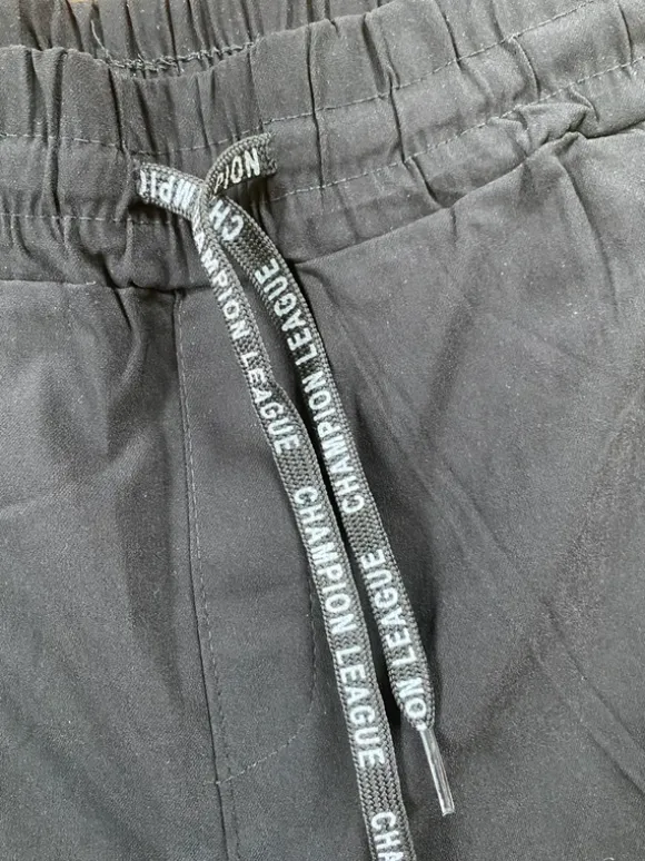 Schwarze Lounge Hose