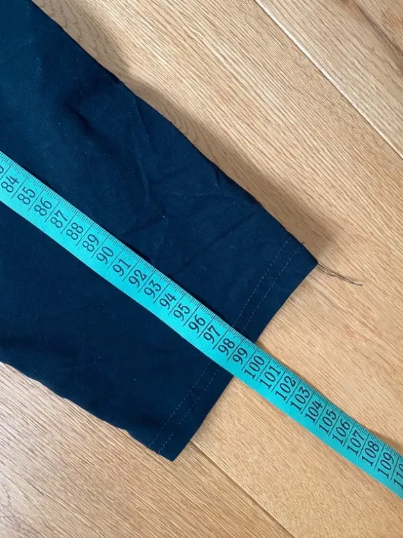Schwarze Lounge Hose