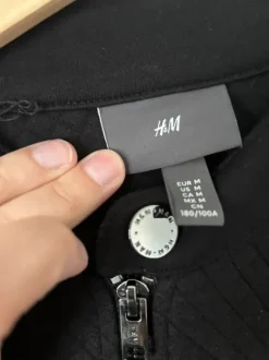 Schwarze Sweatjacke Männer