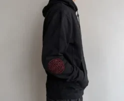 Schwarzer All Access Zip-Hoodie