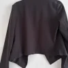 Schwarzer Kurzblazer H&M, Gr. 38