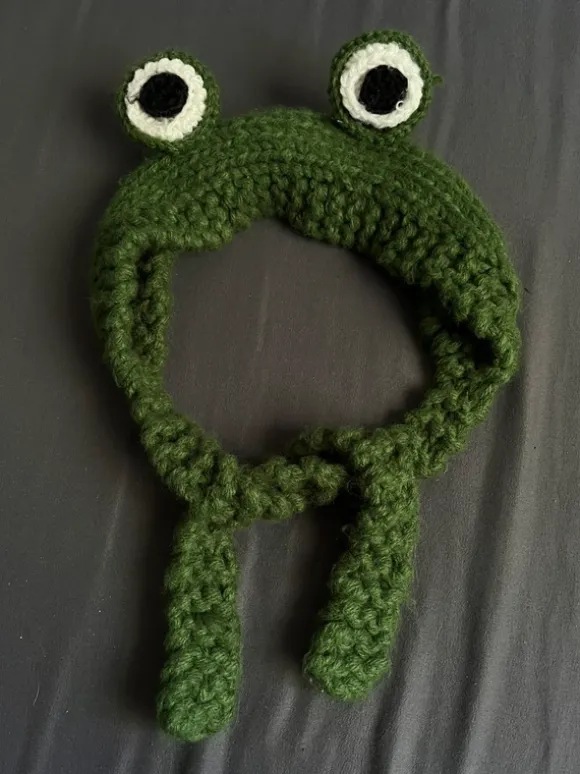 Süße Frosch Mütze