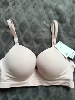 Seamless Push-UP-BH hellrosa H&M