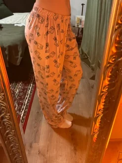 Sehr weiche, süße Pyjama Hose mit pinken Lamas!