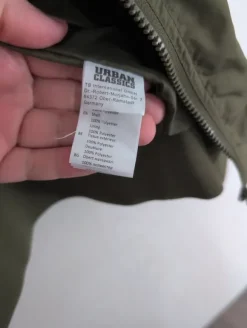 Seidenblouson Blouson nie getragen Gr. XXL grün