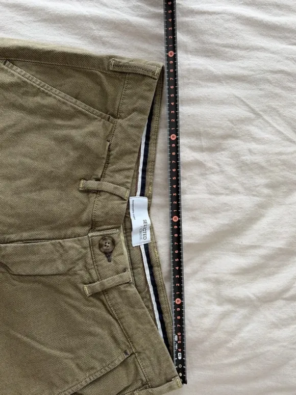 Selected Homme Chino helles Khaki
