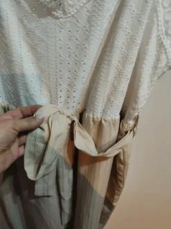 Süßer Jumpsuit Beige weiß Shein 4XL (52)