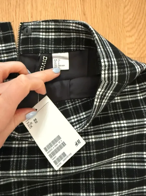 Süßer Rock Karomuster H&M