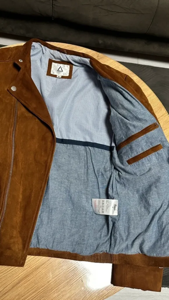 Serge Pariente Lederjacke