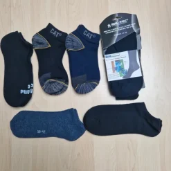 Set 6 Paar neue Socken Gr 39-43, Puma, CAT, Mil-Tec & Neutral