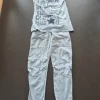 Set Sweathose T-Shirt hellblau Italiensche Mode