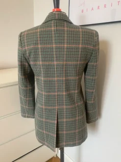 Sfera Blazer kariert rosa Türkis Größe S