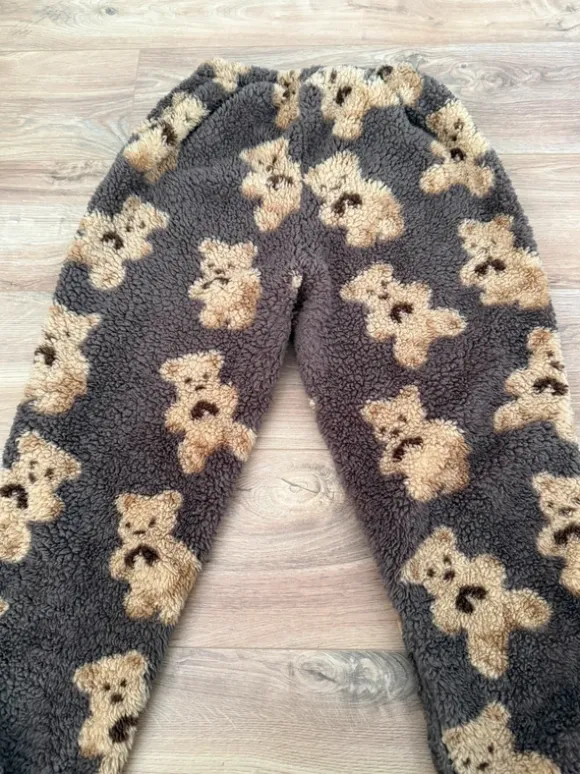 SHEIN Teddy Pyjama Hose