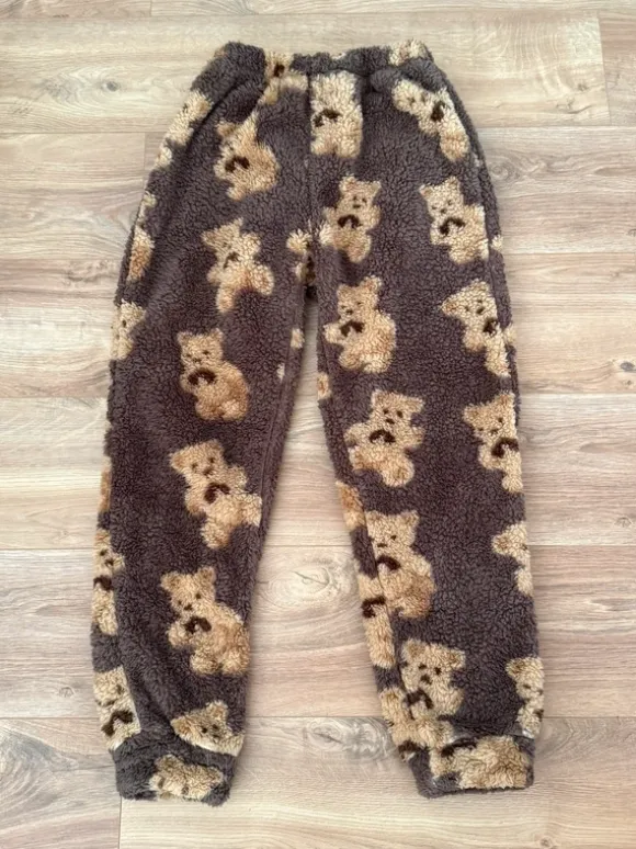 SHEIN Teddy Pyjama Hose