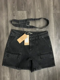 Short cargo gris anthracite Élora taille 38