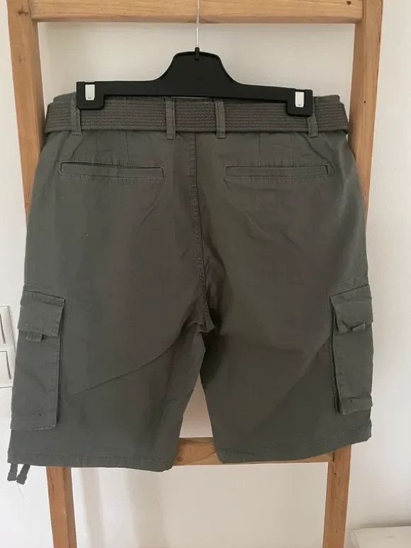Shorts | kurze Hose | Jungen | Jean Pascale | W30 | D46 | grün