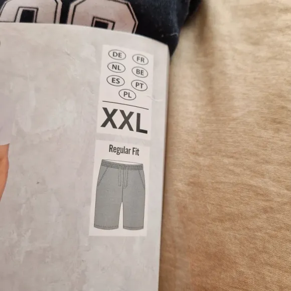 Shorts für Herren, Sweatshorts, XXL, blau, neu & verpackt