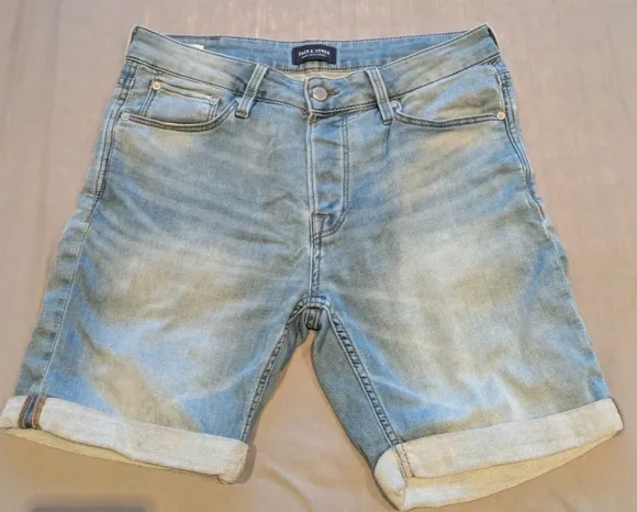 Shorts Jeans, hell, Jack & Jones, Größe S