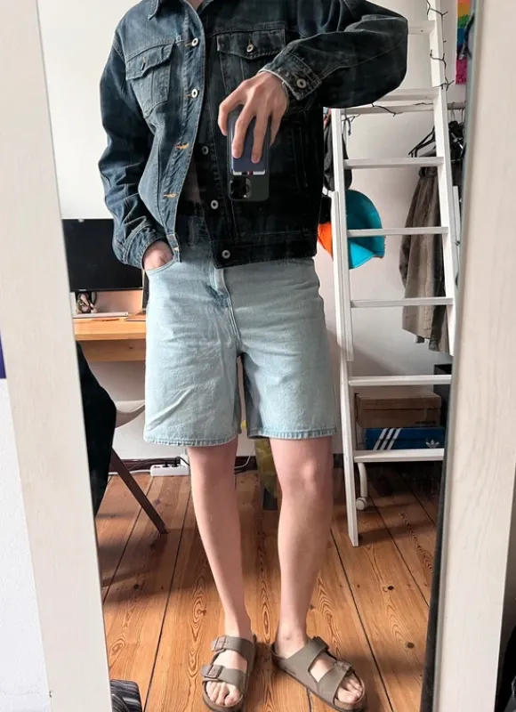 SHU Clothes Light Blue Denim Shorts Size 30