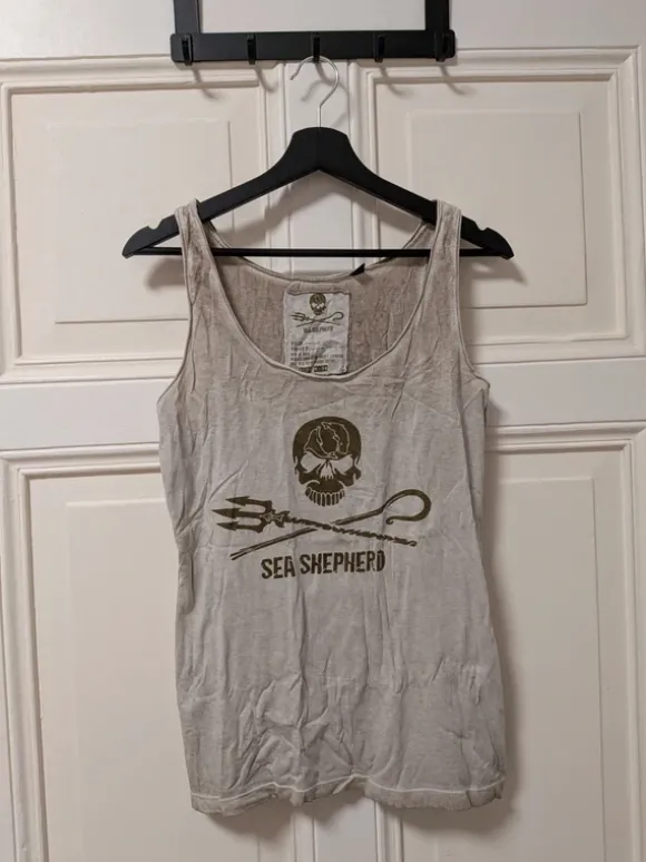 Sleevles shirt sea shepherd