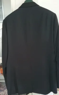 Smoking vest zwart maat 52