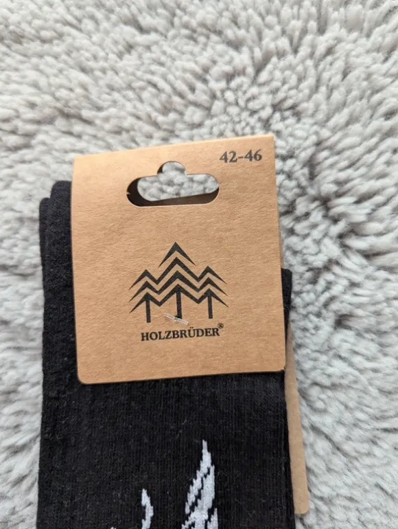 Socken Holzbrüder Steinbock