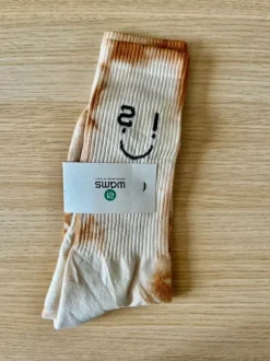 Socken Wams OVP Tie-dye beige 41-46