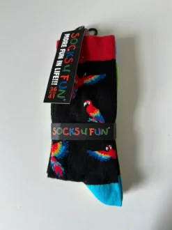 Socks4Fun Papagei Socken wie Happy Socke