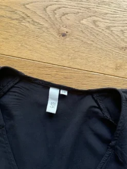 S.oliver Bluse 38 schwarz Flügelärmel neu Shirt top
