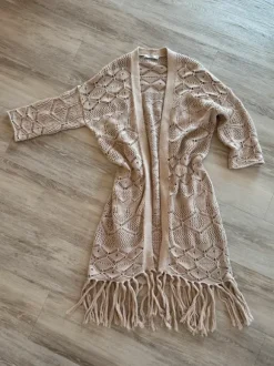 Sommer Cardigan Strandjacke Ibiza Boohoo Style