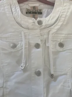 Sommer Jeansjacke mit 3/4 Arm