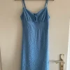 Sommerkleid Pieces hellblau Minikleid