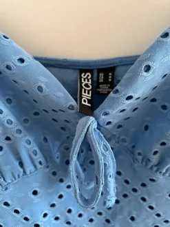 Sommerkleid Pieces hellblau Minikleid