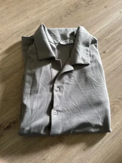 Sommerliches Graues Hemd Herren
