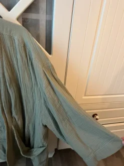 Sommerliches Kimono in Mintgrün