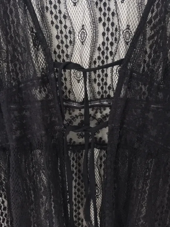 Spitzen cardigan C&A mit Schnürung