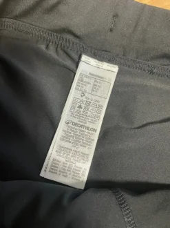Sporthose mit Innenhose XL schwarz