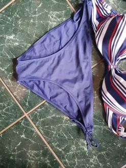 Sportlicher Bindebikini