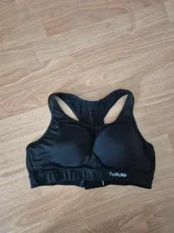Sports bra with transparency L